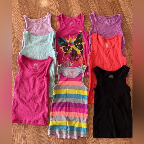 8 size 6 girls tank tops - Picture 3 of 5
